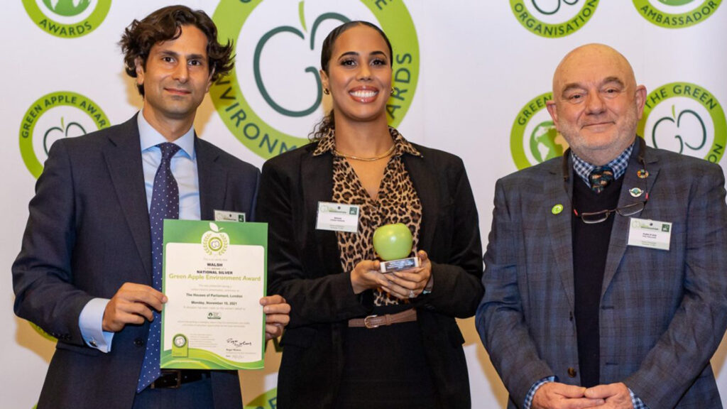 Walsh ECAT Wins Green Apple Award Copy