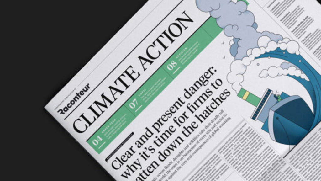 Walsh featured in The Sunday Times talking Climate Action