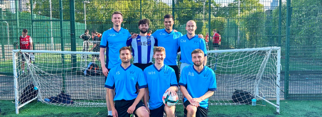 Walsh FC Triumphs in London Waterloo Division 1 5-a-side Football League!